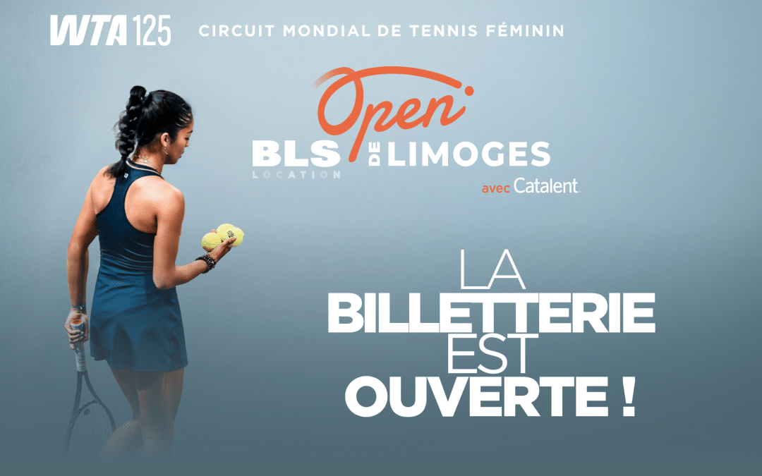 La billetterie est ouverte !